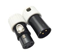 Navna Heavy Duty 3Pin Microphone Male Female Plug Shockproof Lightweight Portable For Live Sound Accessories