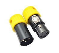 Navna Heavy Duty 3Pin Microphone Male Female Plug Shockproof Lightweight Portable For Live Sound Accessories