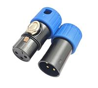 Navna Heavy Duty 3Pin Microphone Male Female Plug Shockproof Lightweight Portable For Live Sound Accessories