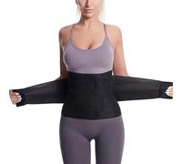 Navna Postpartum Belly Band Abdominal Binder Post Surgery-Compression Wrap C-Section Recovery Support Belt Black S-XXXL pregnancy corset for belly support