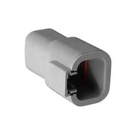 Navna Sealed Connector Housing for Wiring Repair, 4 Pin Electrical Shell with Keyed Opening, Top Latch and Shell Design