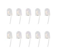 Navna Set Of 10Pcs Compact 20x3.2mm LIR2032 Battery Case Storage Box Build In Switching Flipped Top Designing For Electronics