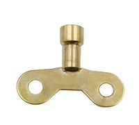 Navna Square Socket Brass Radiator Keys Plumbing Bleeding Key Solid Water Tap for Air Plumbing Tool Replacement Radiator Keys for Bleeding Old Home Radiator