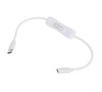 Navna USB C To USB C Cable Type C Male To Type C Female With Switches Charging Sync Data Cable Adapter Cord For Phone