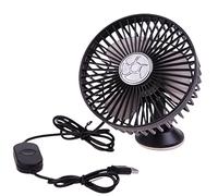 Navna USB Single For Head Car Fan Auto Cooling Cooler Fan Rotating Suction Cup USB Fan For Seat Back Dashboard