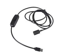 Navna USB Type C Male To Female Charging Extension Cable 3A 5V With Switches For Devices