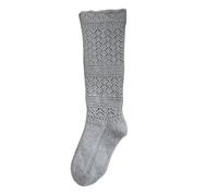 Navna Women's Comfortable Brown Color Socks Stretchable Intermediate Calf Polyester Weave Cold Welcoming Women's Knitted Intermediate Crew Socks