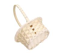 Navna Woven Basket Gift Packing Basket Versatile Wicker Baskets Baskets With Handles Flower Girl Baskets For Weddings