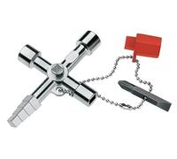 Navoys 11 in 1 Universal Utility Key - Gas Electric Meter Box Key, Triangle Square Panel Key, Radiators, Disabled Toilet, Stopcock, Loft Hatch, Cupboard, Elevator, Multi-Functional Utilities Key