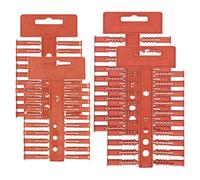 Navoys 6mm & 8mm Wall Plugs - Masonry Anchors, 80pcs | 5mm & 6mm rawl plugs, expands for firm grip, fits shelves, brackets, hooks, fixings, plastic build, durable hold