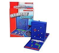 Navoys Sea Battle Game Age 3+ - 2 Player Strategy Board Game, Sink the Battle Ships and War Ships, Fun Interactive Travel Game, For Children and Adults