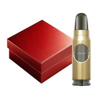 Navpeak Windproof Butane Torch Lighter - Refillable Jet Flame Lighter Bullet Shaped for Candles, Outdoor, Desserts, and Baking, BBQ & Emergency Survival Gear (Butane Not Included) (Champagne Gold)