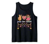 Navrati Goddess India Indian Gujarati Goddess Navrati Tank Top