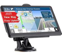 NAVRUF GPS Navigation System, 9-Inch LCD Touchscreen, 2025 Maps, Turn-by-Turn Voice Directions, for Car/Truck/RV