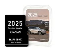 Navtimi 2025 Latest Navigation SD Card Update Compatible for Toyota Tacoma,RAV4,Highlander,4Runner,Tundra, Camry,Sienna,Avalon,Prius,Corolla Accessories- GPS Navigation Map SD Card Update USA/Canada