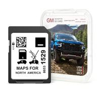 Navtimi Navigation SD Card Latest GPS Map Update for GM GMC Chevy Silverado Accessories, GMC Accessories, Buick Envision, Enclave Accessories & Cadillac Accessories - USA Canada Mexico