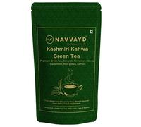 Navvayd Kashmiri Kehwa Green Tea, Handcrafted High Grown Green Tea Blends, 100 gm (40 Cups)