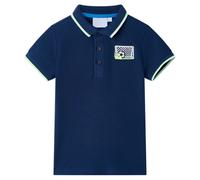 (navy, 104 (3-4y)) Kids' Polo Shirt School Children's T Shirts Plain Summer Tank Top and Tees