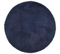 (navy, 200 x 200 cm/round) vidaXL Shaggy Rug High Pile NAVARRA Dusty Pink 200x200 cm Polyester Area Rug