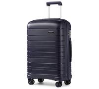 (Navy, 24 inch) 1, 2 Or 4 Piece Hard Shell PP Suitcase With TSA Lock