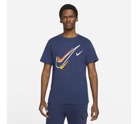 Nike Mens Court Swoosh Logo T Shirt in Navy Jersey - Size 2XL