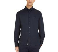 (Navy, 2XL) TOMMY HILFIGER Mens Shirts Slim Fit Oxford Long Sleeve Casual Cotton Formal Top