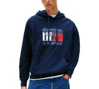 (Navy, 2XL) Tommy Hilfiger Mens Tommy Jeans Hoodies Cotton