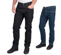 LCPNT219 Men's Wash Stretch Denim Work wear Jeans Multi Sizes Color-Navy Blue