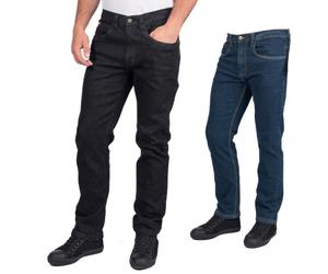 (Navy, 36W/Short) Lee Cooper Workwear Mens Stretch Straight Leg Jean Trousers Work Denim Jeans