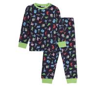 Peppa Pig George Pig Pyjamas for Boys Dinosaur Pjs Dino Full Length Nightwear Set Navy 6 Years