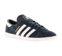adidas Men's Hamburg Trainers, Blue Collegiate Navy Ftwr White Gold Met, 8 UK