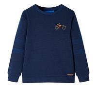 (navy, 92 (1.5-2y)) Kids' Sweatshirt Children's Long Sleeves Pullover Toddler Top Motorcycle Print