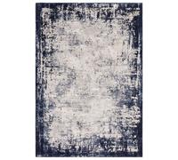 Navy Abstract Luxurious Modern Easy To Clean Rug For Dining Room Bedroom & Living Room-120Cm X 170Cm