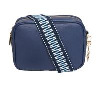 (Navy) Alice Wheeler Soho Double Zipped Bee Bag