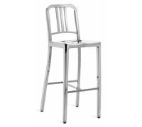 Navy Barstool Emeco without - polished armrest - EMECO 1006 30P