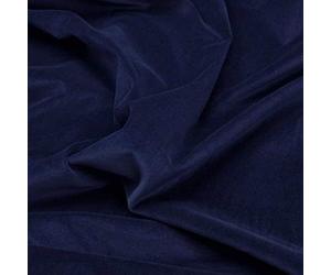 Navy Blue 1/2 Metre - Heavy Weight 100% Cotton Velvet Fabric Upholstery Dress Material Curtains 112cm / 44” Width