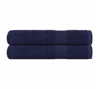 (navy blue, 100 x 200 cm) vidaXL Towels Kitchen Tea Towel Dish Towel Wash Towel 360 gsm 100% Cotton