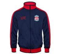 Liverpool FC Official Gift Boys Retro Track Top Jacket Navy LFC 2-3 Years