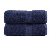(navy blue, 30 x 30 cm/ 2 pcs) vidaXL Premium Sauna Towels Guest Bath Towel 10 pcs Grey 600gsm 100% Cotton