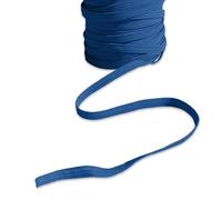 Navy Blue 5mm Elastic Cord Flat Stretchy Thread Hat Elastic Cord Thin Elastic Beading String For Masks Hats Jewellery Crafts Hair Accessories Threading Tags (Navy Blue - 5mm - 1 Meter)