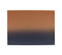 Navy Blue And Rust Brown Digital Herringbone,500 Pieces Puzzles for Adults-Wooden Jigsaw Puzzle for Adults Elderly