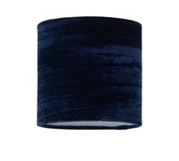Navy Blue Crushed Velvet 15.5cm Table Lamp Shade