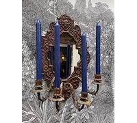 Navy Blue Dinner Candle - Rustic Dark Blue Coloured Taper Bistro Dining Candle 28cm, 14 Hour Burn: Individual Candle, Cute Candle, Homewarming Gift