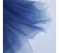 Navy Blue Fine Tulle Fabric - Extra Wide 300cm Net Material Sold by The Metre | Soft Lightweight DiamondMesh for Prom Dresses, Underskirts, Veils, Pleating & Ruching