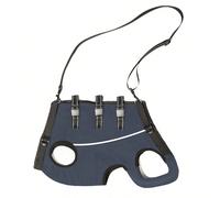 (Navy blue-four seasons, M (16-27 catties dogs)) Pet assistive clothing for senior dogs, assistive belt for old dogs with weak front and back legs, care belt for walking impairment rehab...