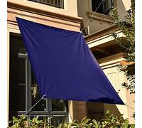 Navy Blue Garden Sun e Sail Canopy 1.2x2.2M 98% UV Protect ning for Patio & Par Includes Free Rope for Easy Installat