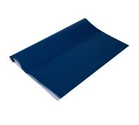 NAVY BLUE GLOSSY STICKY BACK PLASTIC SELF ADHESIVE VINYL FILM DCFIX 2m X 45cm