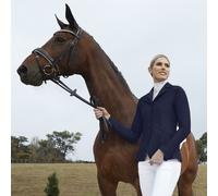 (Navy Blue, Ladies 8/32 Inch) Dublin Hanna Mesh Tailored Jacket Ii