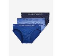 Ralph Lauren Accesorios 714835884 Slips 3 Units Blue M Men