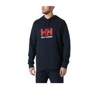 Navy Blue Logo Hoodie - male - Helly Hansen - Hoodies - Blue - M - Sweatshirts & Hoodies M